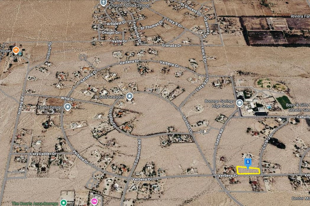 1.47 Acres Borrego Springs, San Diego County, CA (Power, Water, & Paved Road)