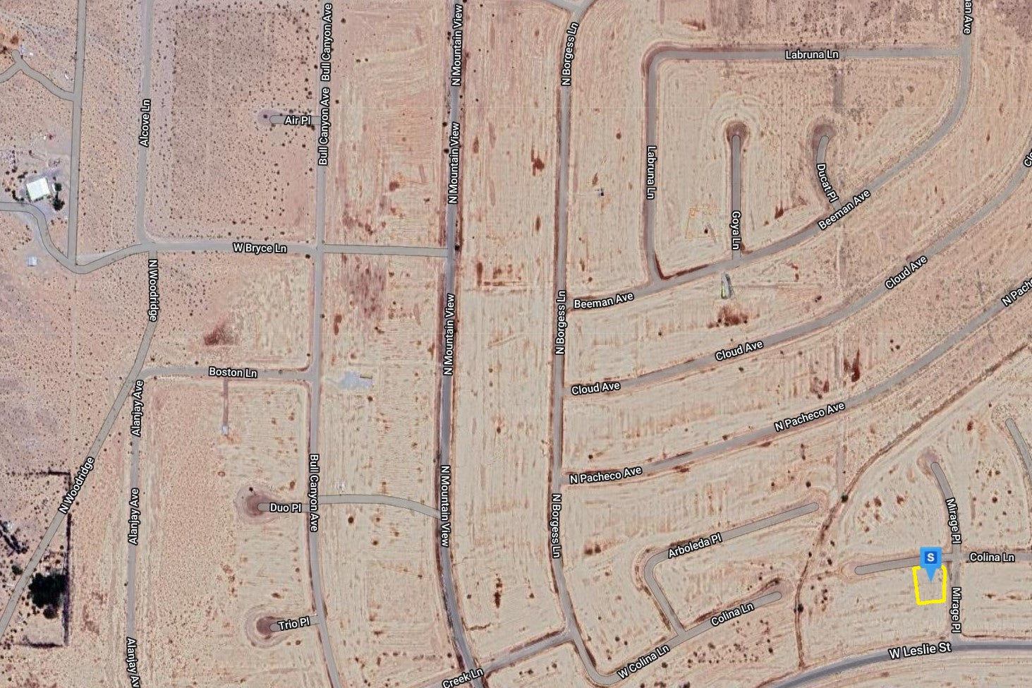 0.2880 Acre Pahrump, Nye County, NV