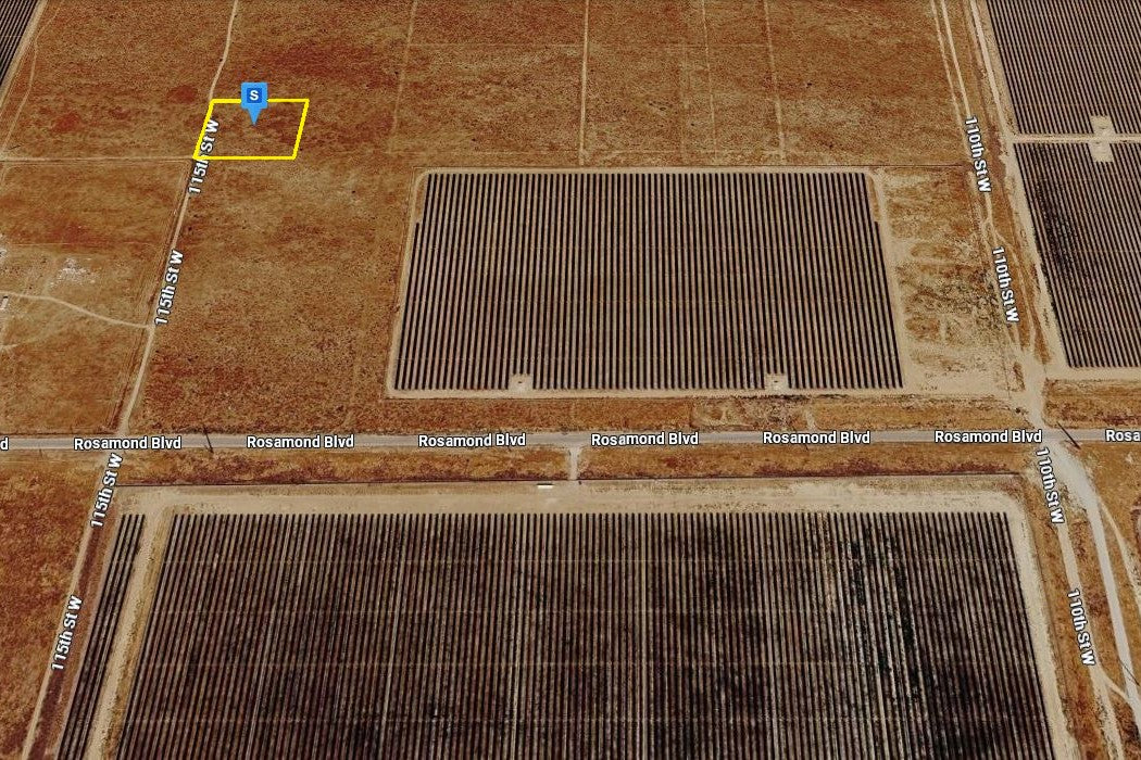 2.50 Acres Rosamond, Kern County, CA