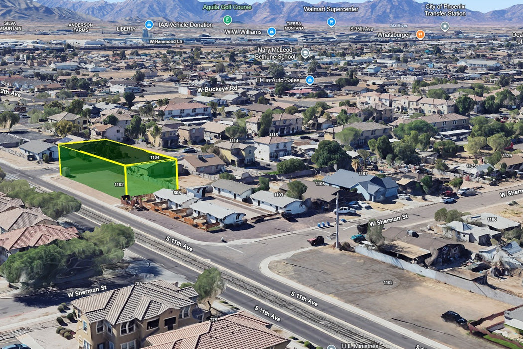 0.17 Acre Phoenix, Maricopa County, AZ (Power, Water, & Paved Road)