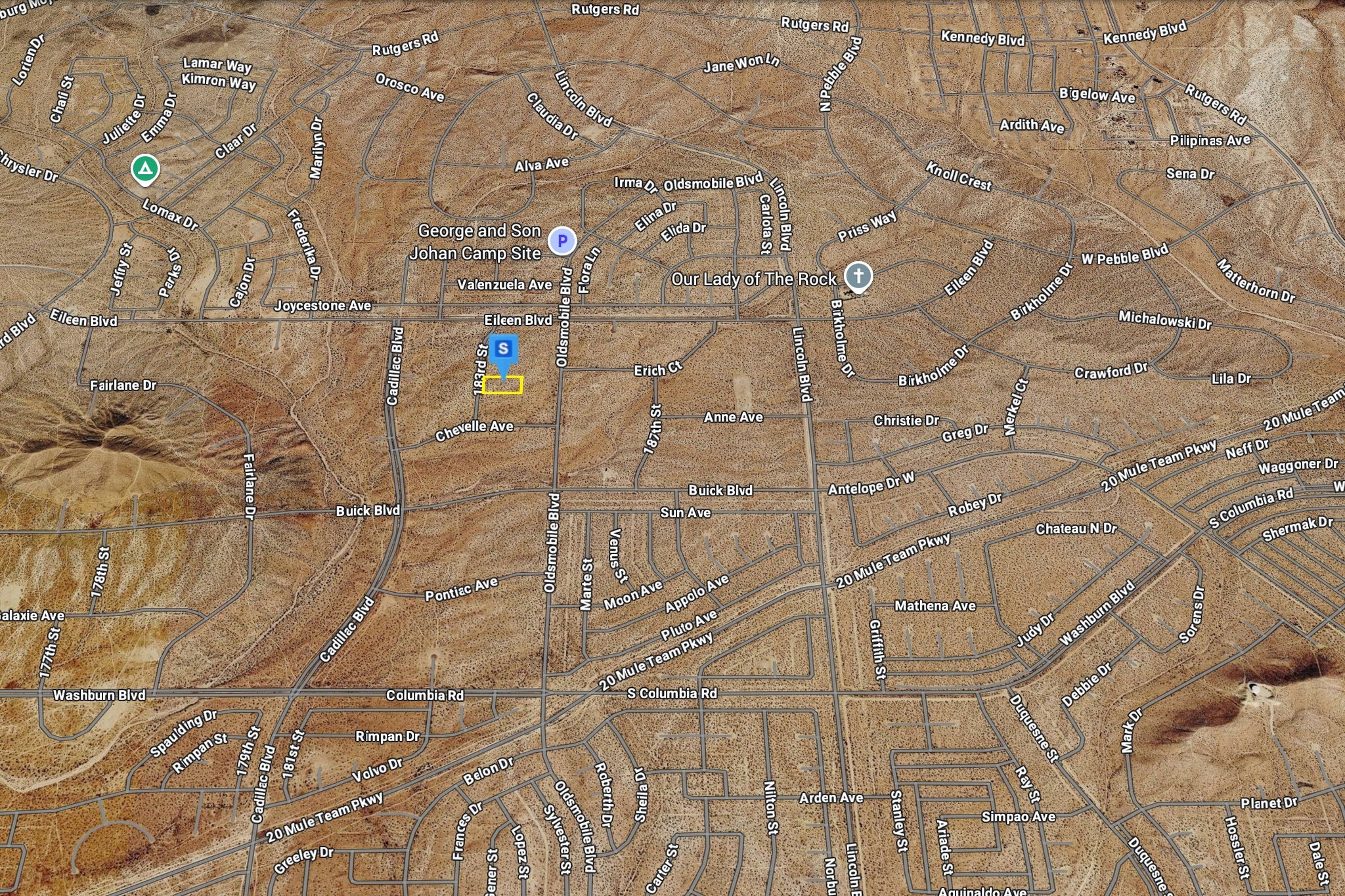 2.35 Acres California City, Kern County, CA