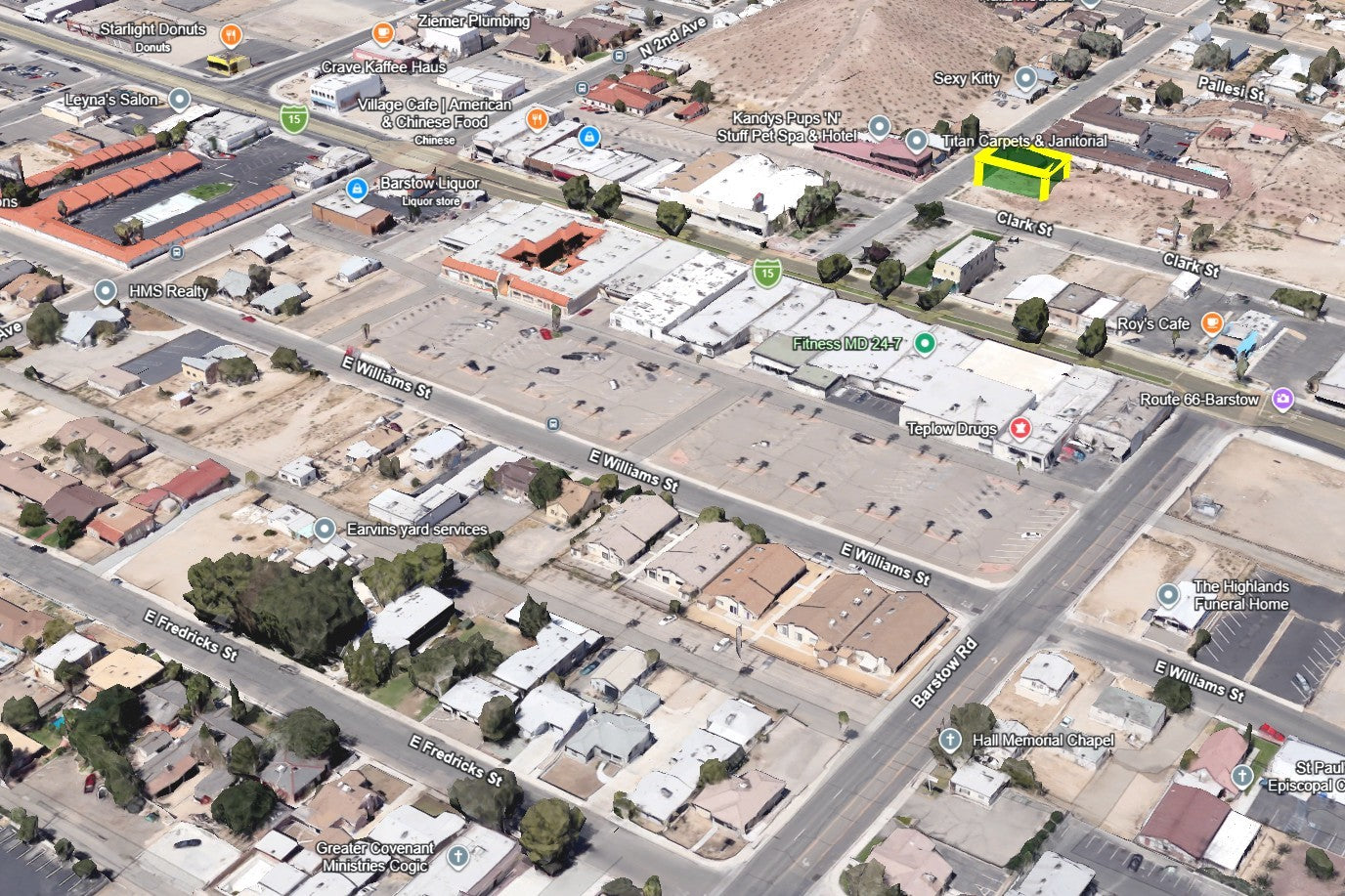 0.09 Acre Barstow, San Bernardino County, CA (Power, Water, & Paved Road)