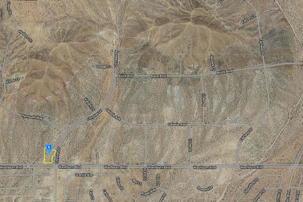 1.59 Acres California City, Kern County, CA