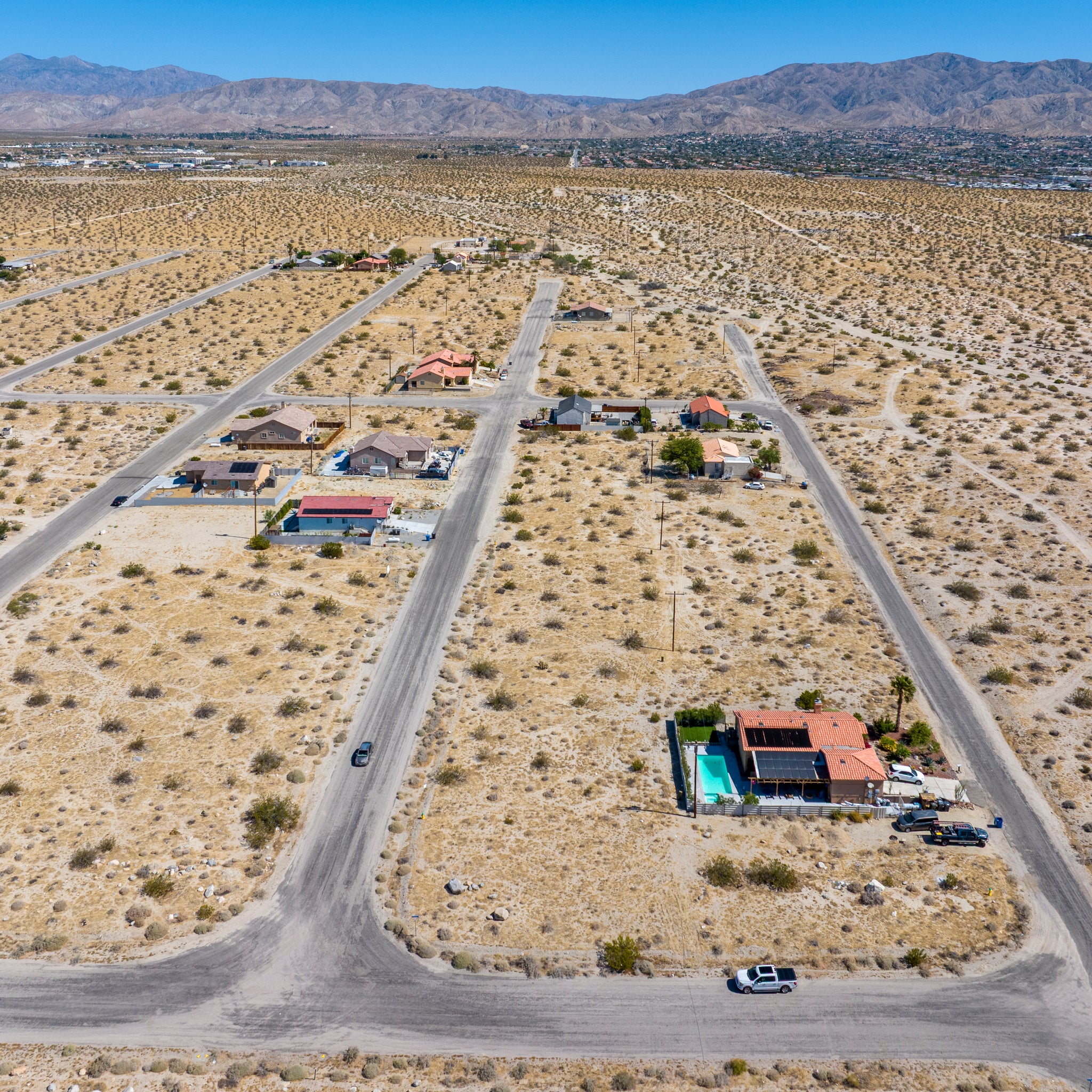 0.18 Acre Desert Hot Springs, Riverside County, CA (Power, Water, & Paved Road)
