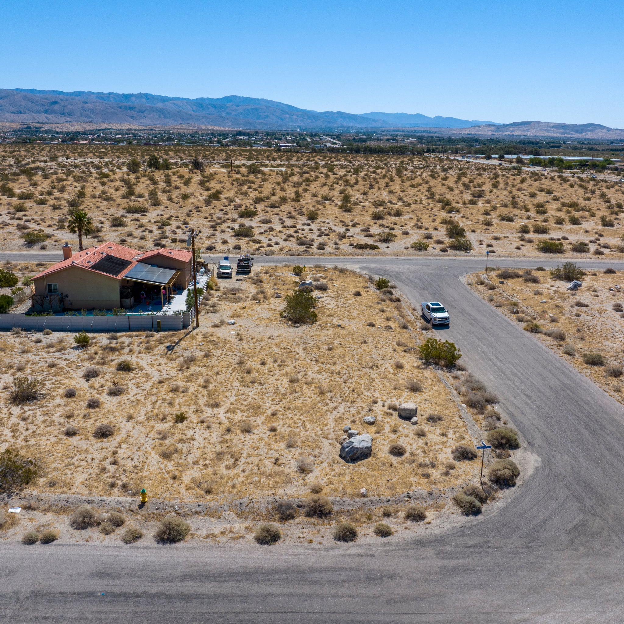 0.18 Acre Desert Hot Springs, Riverside County, CA (Power, Water, & Paved Road)