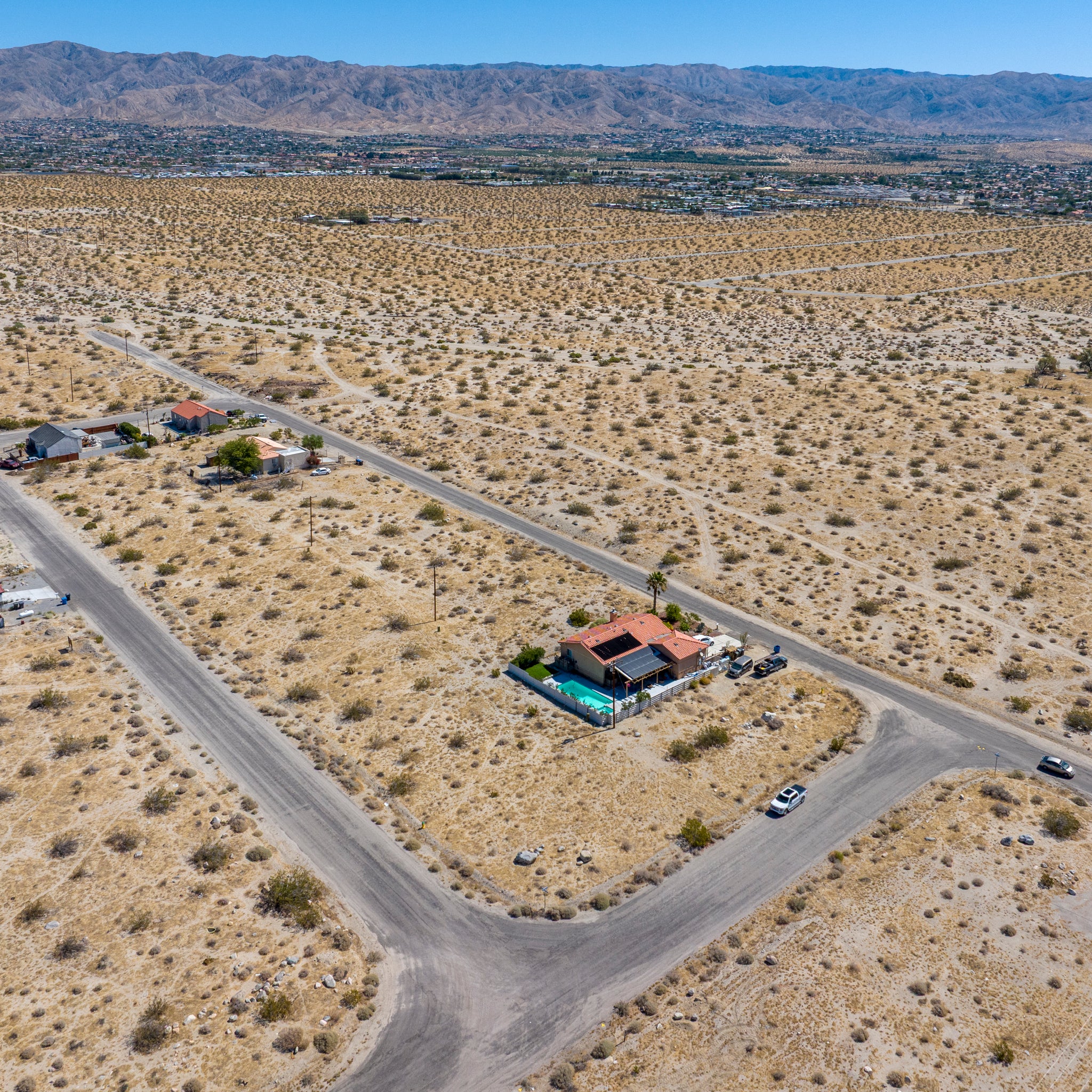 0.18 Acre Desert Hot Springs, Riverside County, CA (Power, Water, & Paved Road)