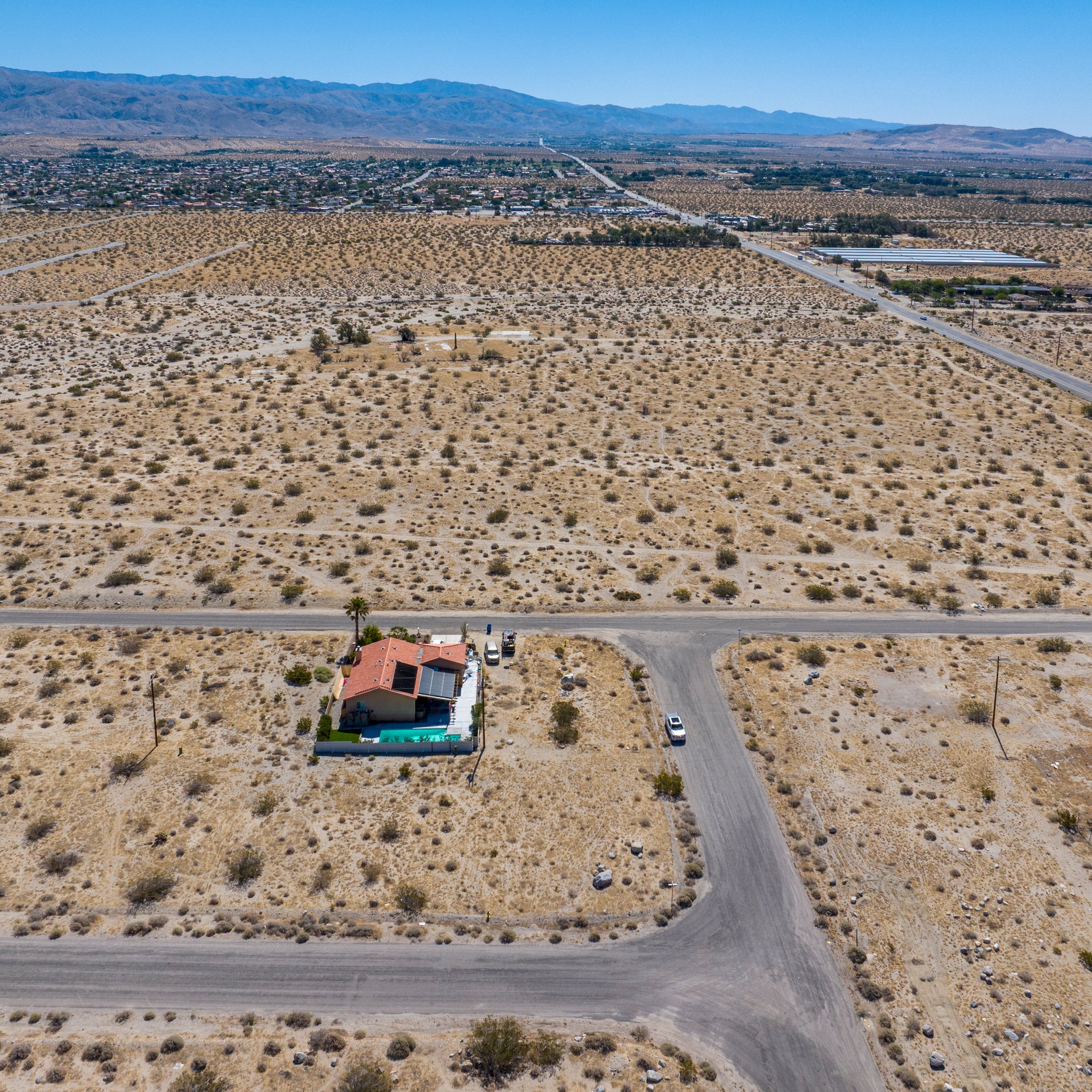 0.18 Acre Desert Hot Springs, Riverside County, CA (Power, Water, & Paved Road)