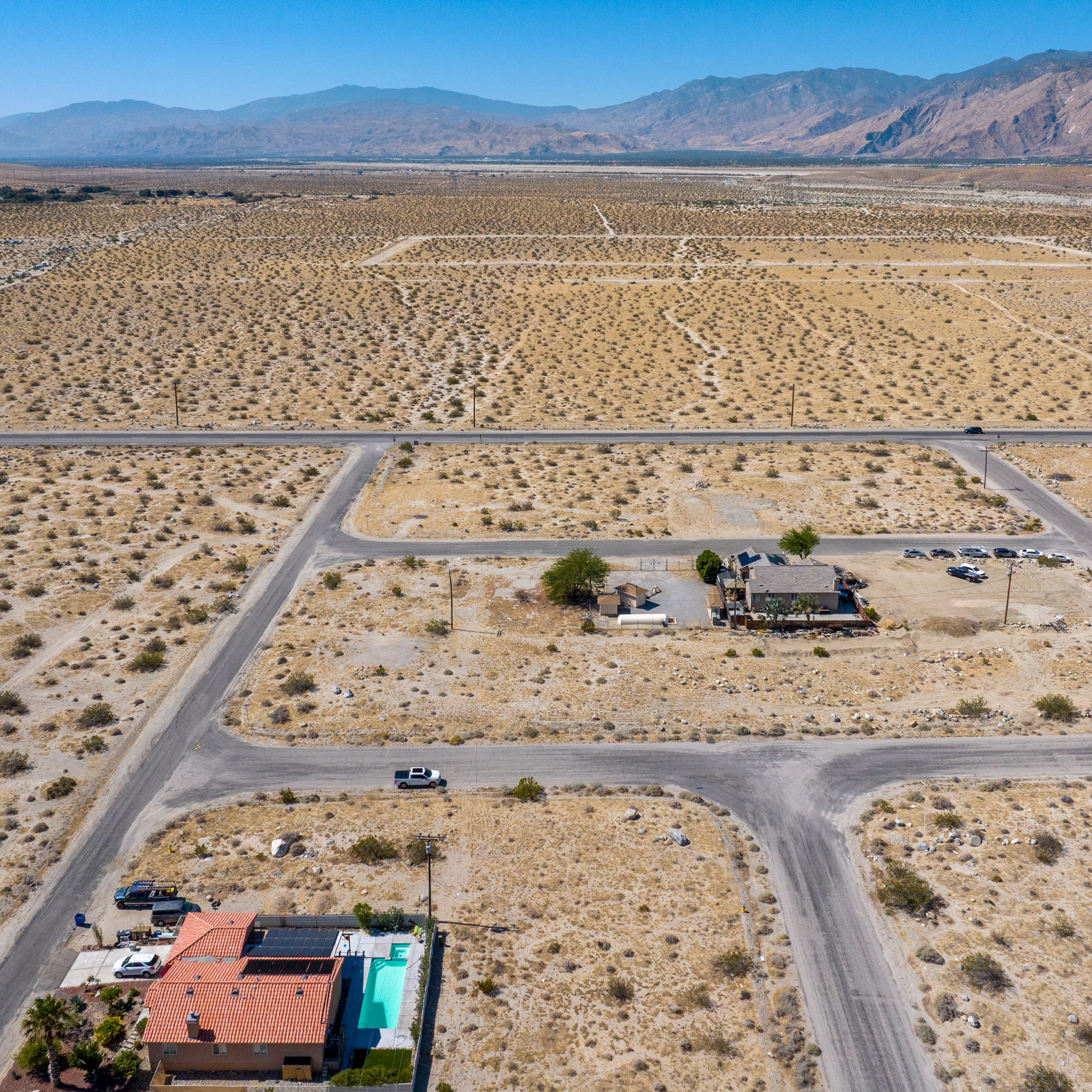 0.18 Acre Desert Hot Springs, Riverside County, CA (Power, Water, & Paved Road)