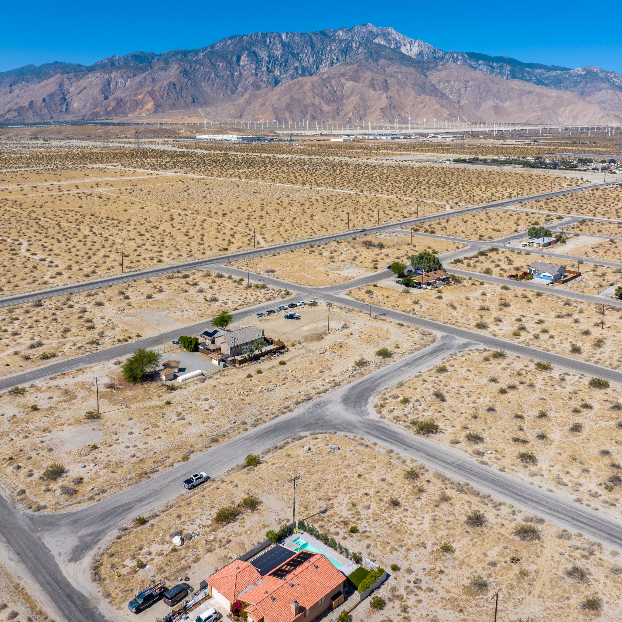 0.18 Acre Desert Hot Springs, Riverside County, CA (Power, Water, & Paved Road)