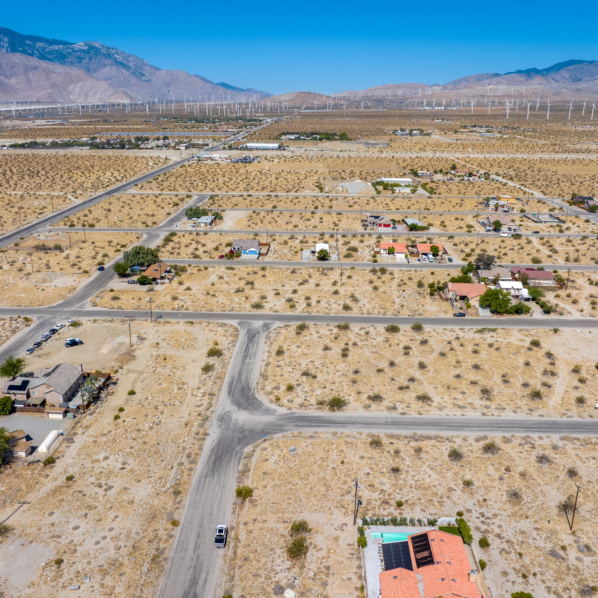 0.18 Acre Desert Hot Springs, Riverside County, CA (Power, Water, & Paved Road)