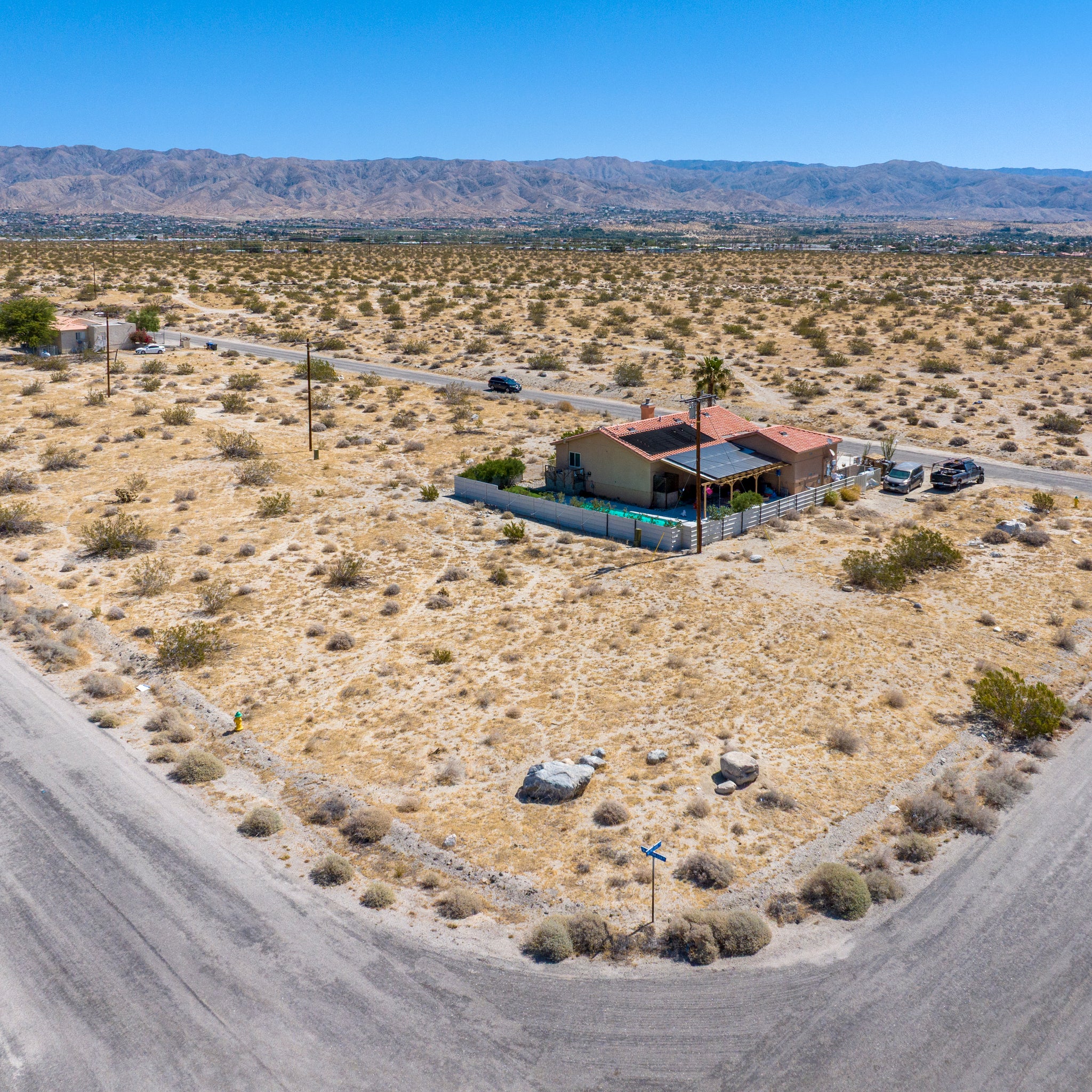 0.18 Acre Desert Hot Springs, Riverside County, CA (Power, Water, & Paved Road)