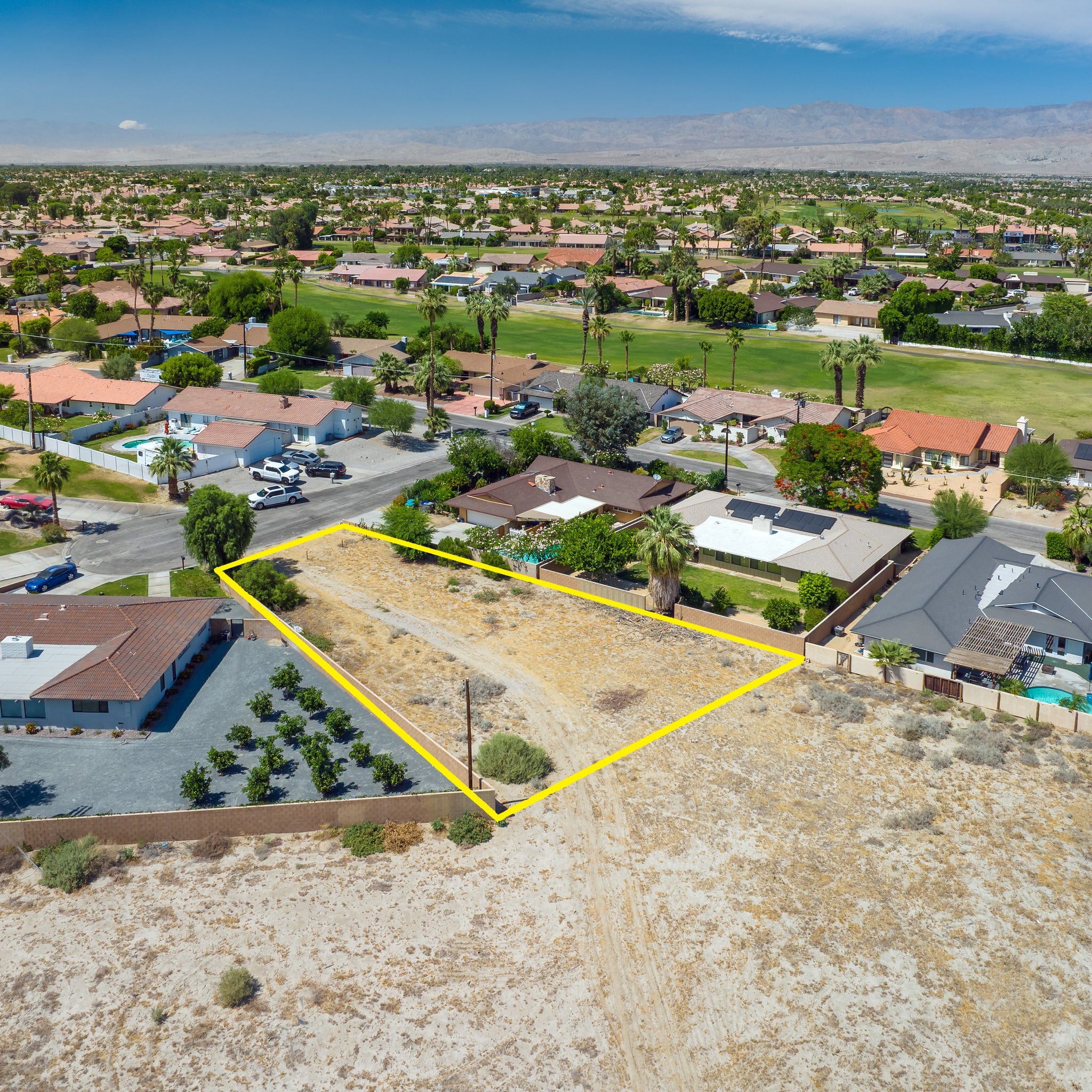 0.40 Acre La Quinta, Riverside County, CA (Power, Water, & Paved Road)