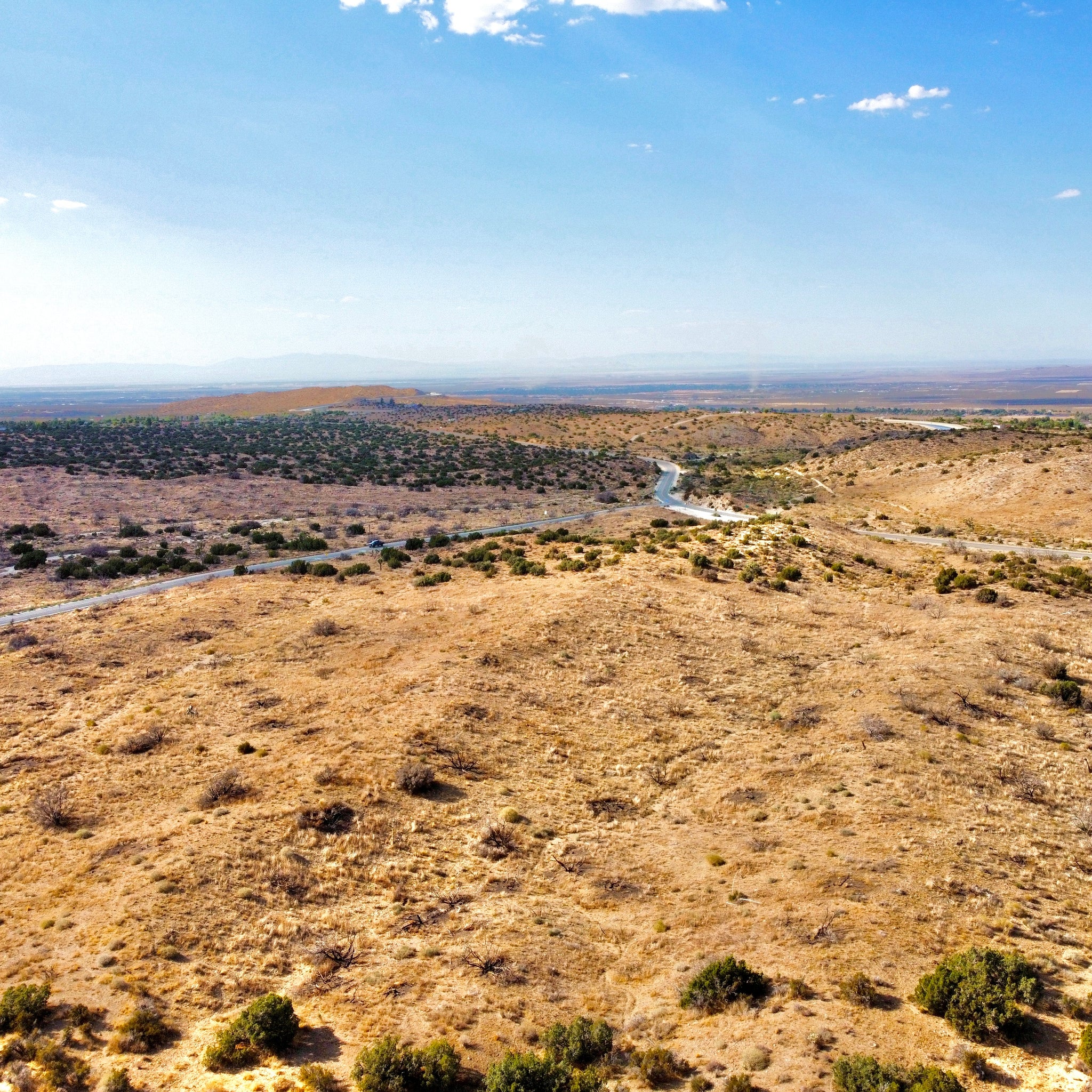 81.11 Acres Juniper Hills, Los Angeles County, CA (Paved Road)