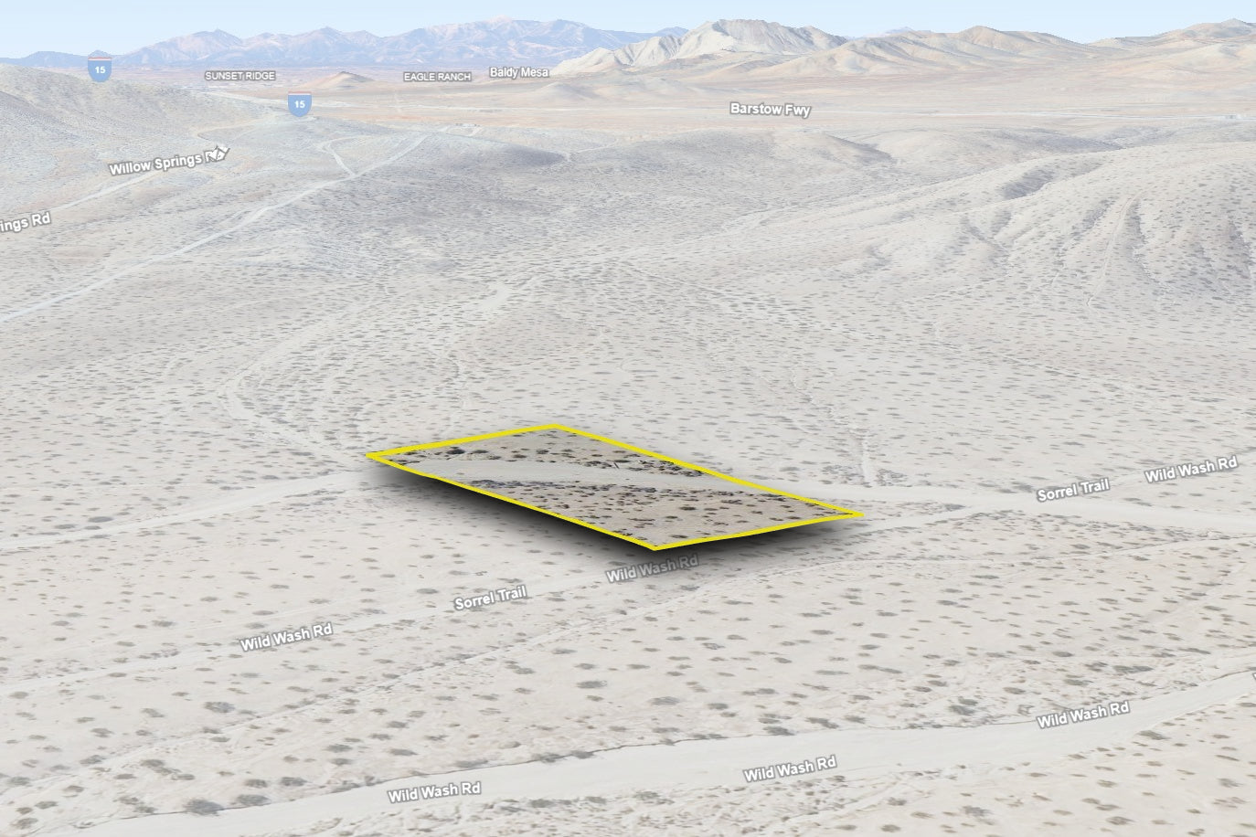 2 Acres Apple Valley, San Bernardino County, CA