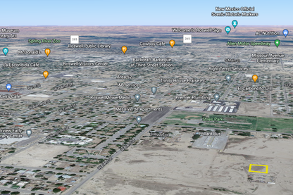 0.30 Acre Roswell, Chaves County, NM (Power)