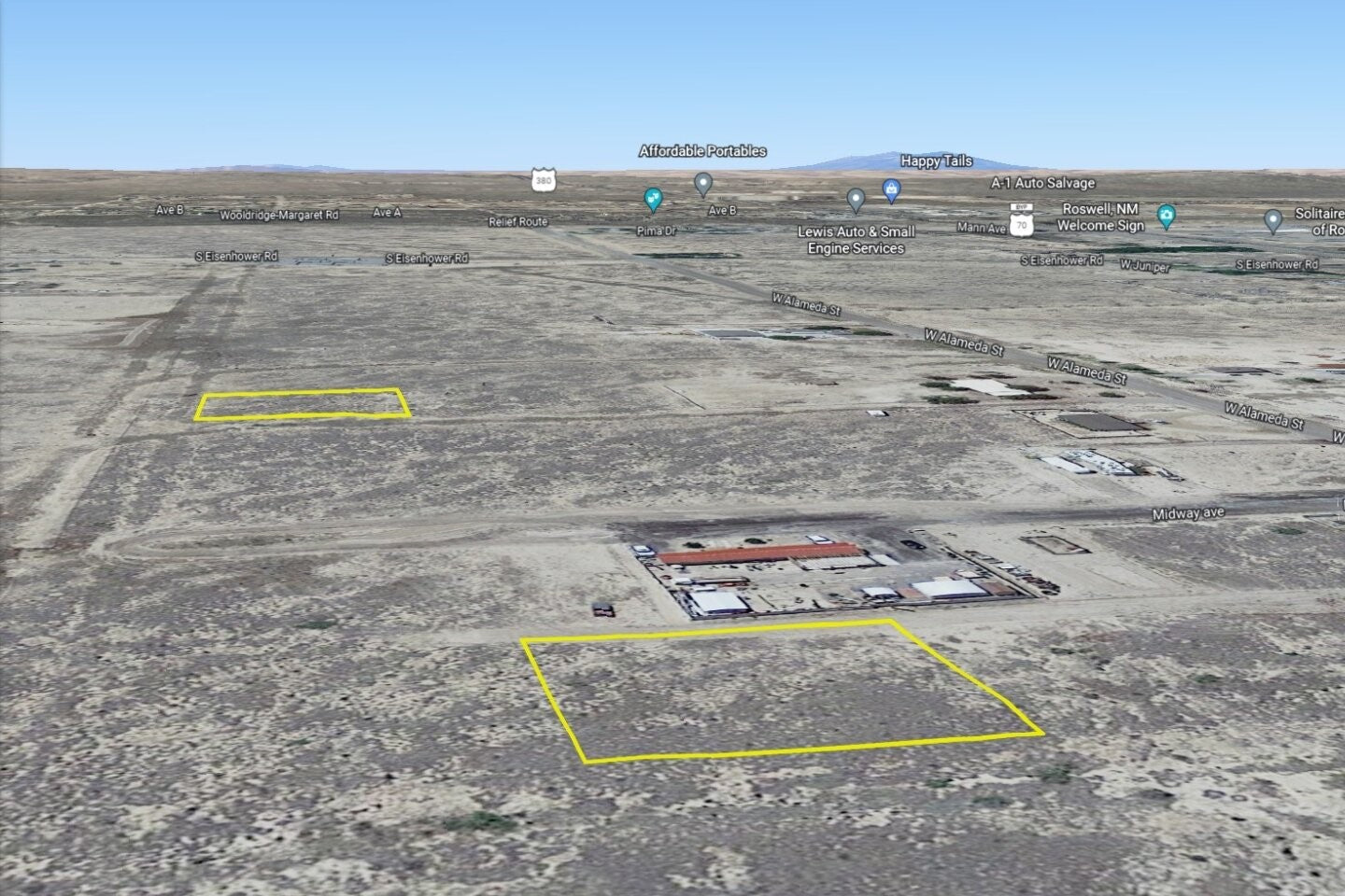 0.62 Acre Roswell, Chaves County, NM (Power & Water)