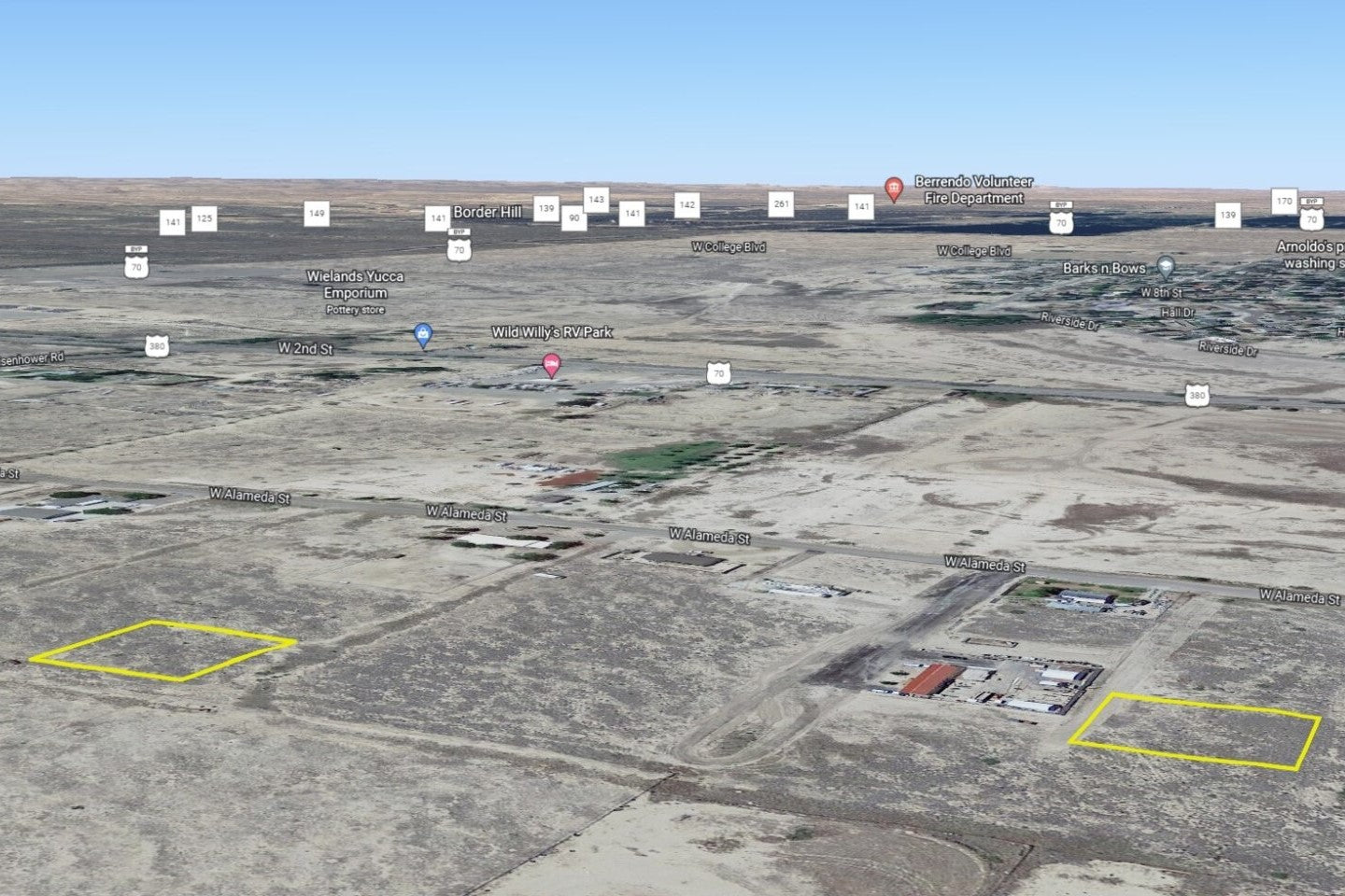 0.62 Acre Roswell, Chaves County, NM (Power & Water)