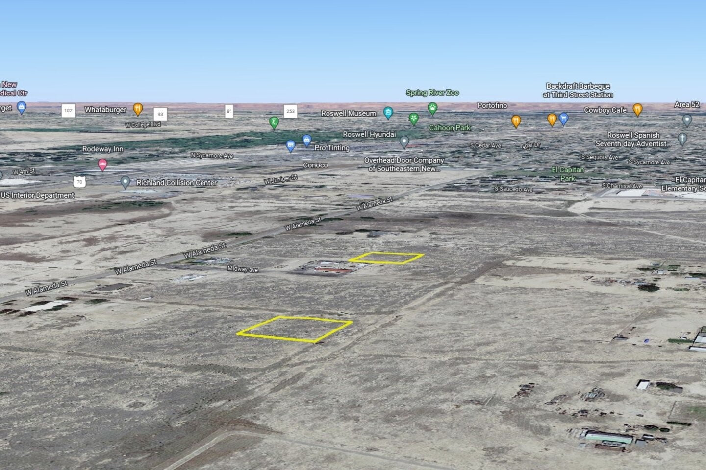 0.62 Acre Roswell, Chaves County, NM (Power & Water)