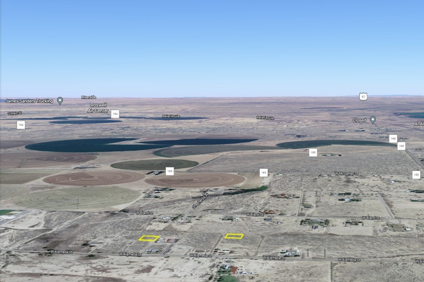 0.62 Acre Roswell, Chaves County, NM (Power & Water)