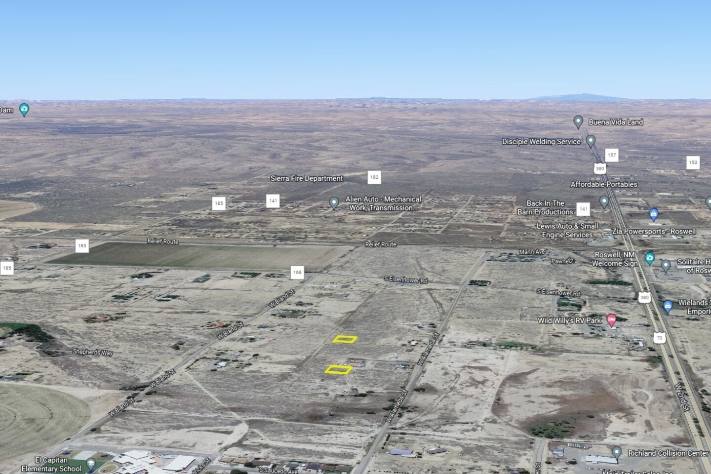 0.62 Acre Roswell, Chaves County, NM (Power & Water)