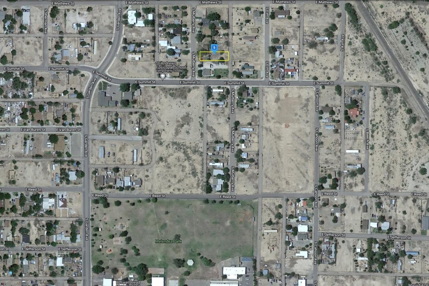0.19 Acre Roswell, Chaves County, NM (Power, Water, & Paved Road)