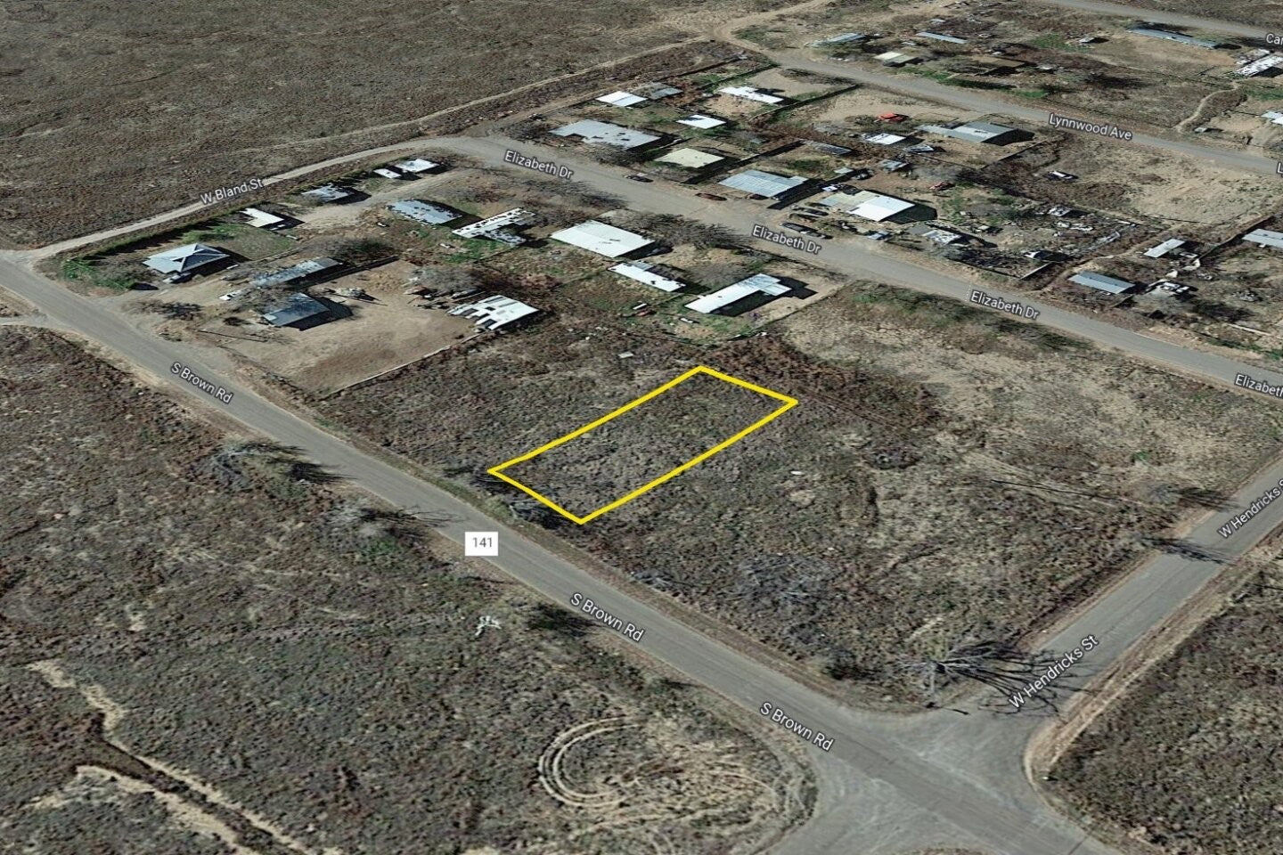 0.20 Acre Roswell, Chaves County, NM (Power, Water, & Paved Road)