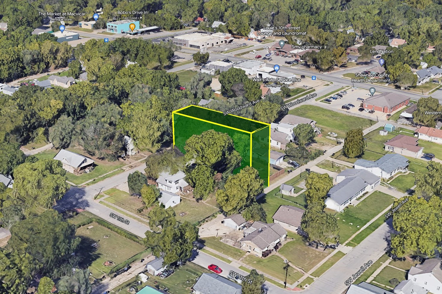 0.11 Acre Topeka, Shawnee County, KS (Power, Water, & Paved Road)