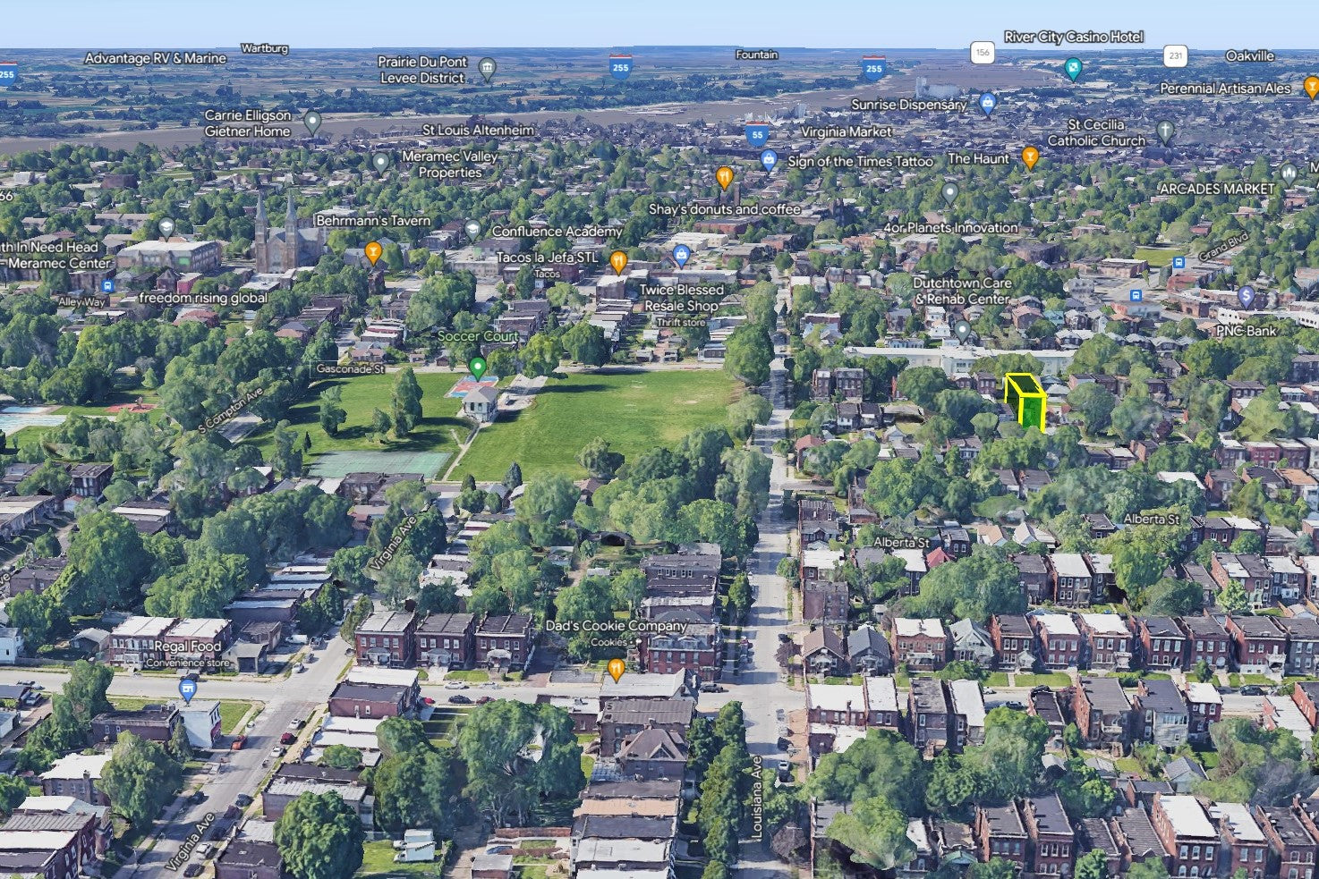 0.08 Acre St. Louis, Saint Louis City County, MO (Power, Water, & Paved Road)