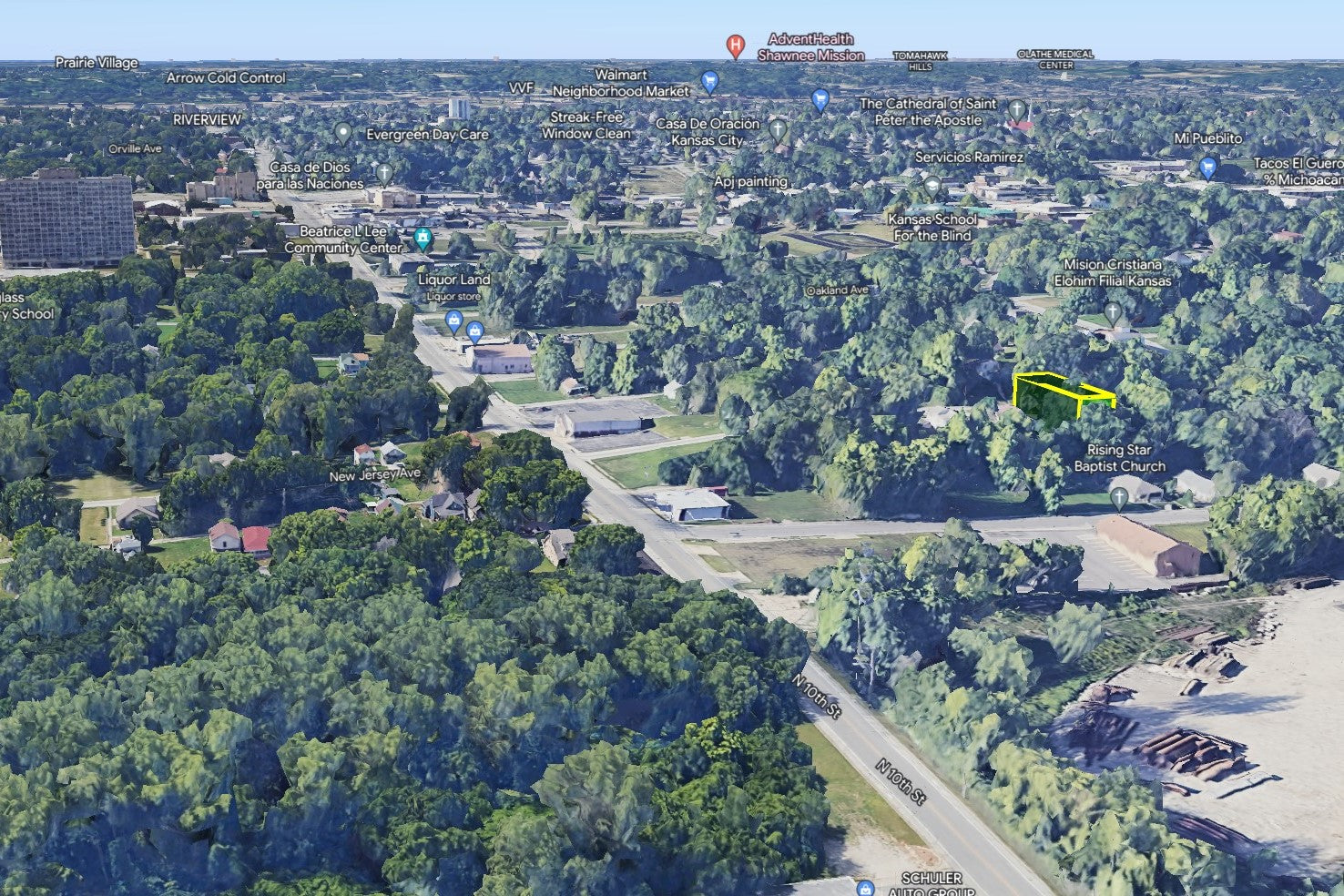 0.11 Acre Kansas City, Wyandotte County, KS (Power, Water, & Paved Road)