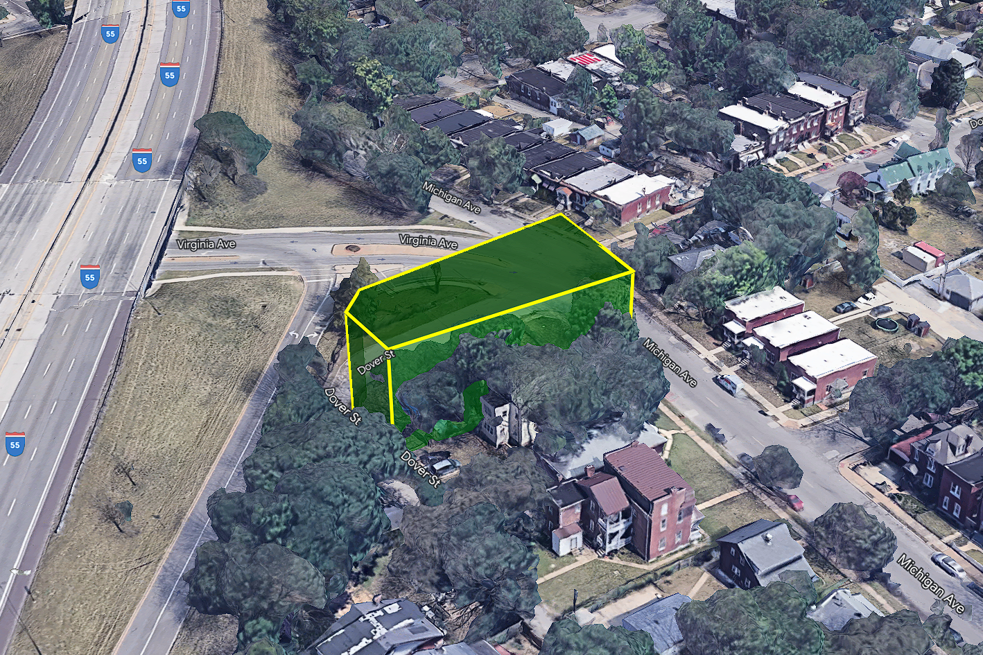 0.23 Acre Saint Louis, Saint Louis City County, MO (Power, Water, & Paved Road)