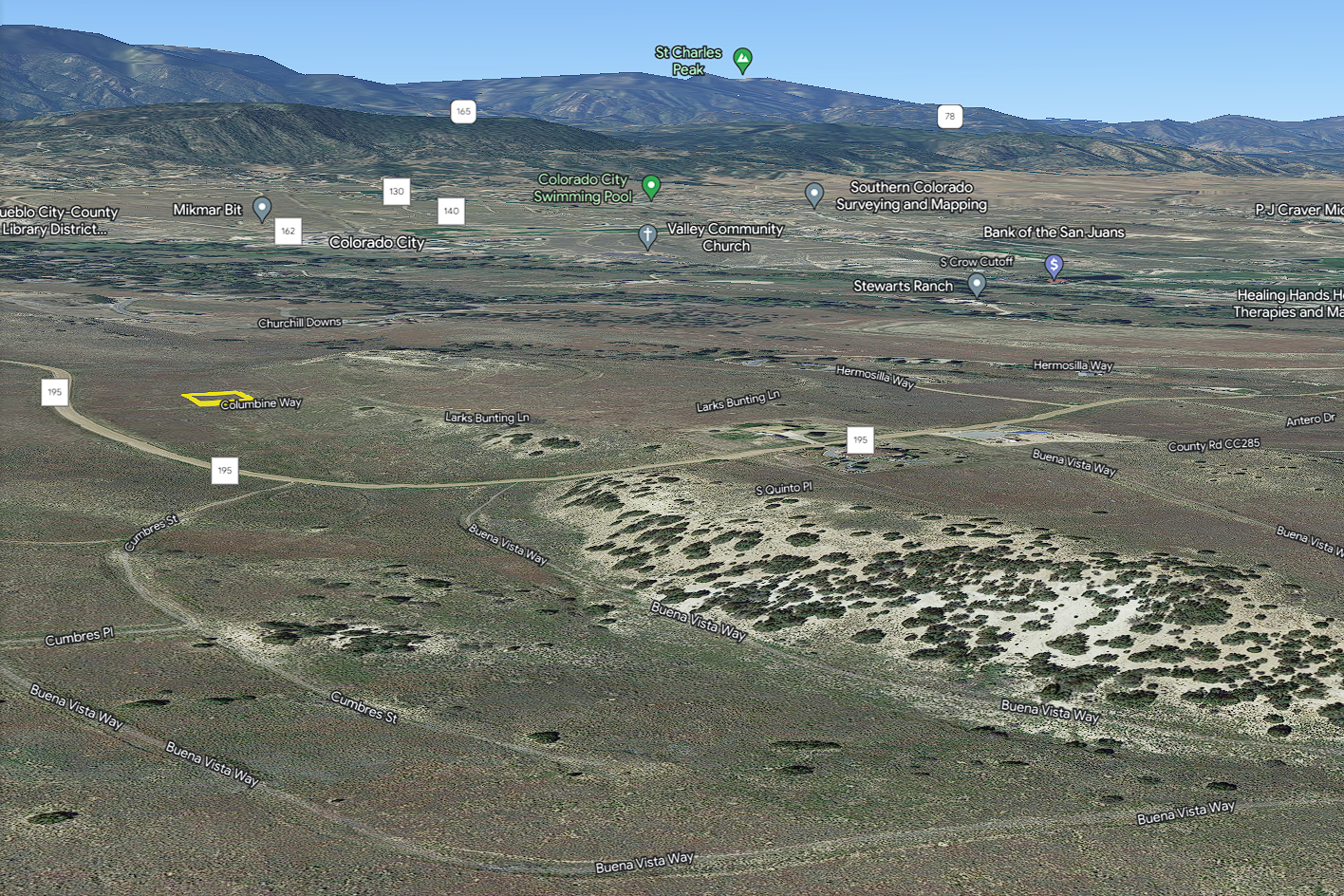 0.27 Acre Colorado City, Pueblo County, CO