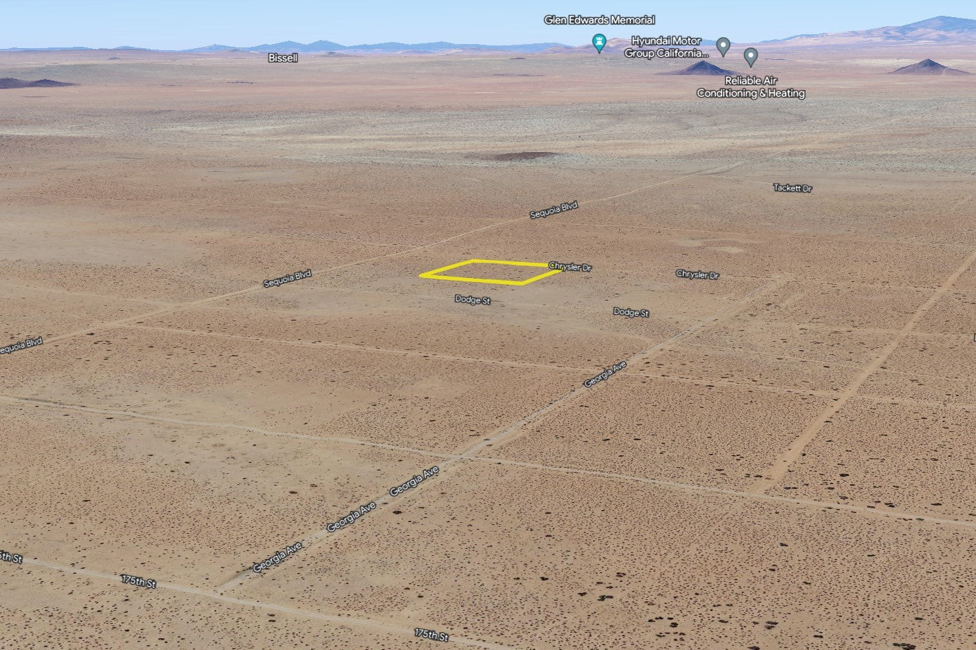 2.51 Acres Edwards, Kern County, CA