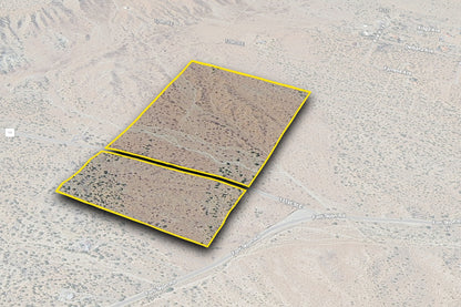 81.11 Acres Juniper Hills, Los Angeles County, CA (Paved Road)