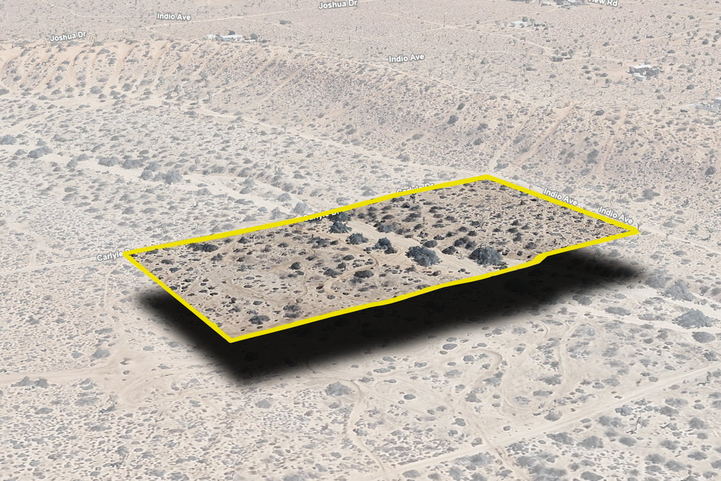 4.72 Acres Yucca Valley, San Bernardino County, CA