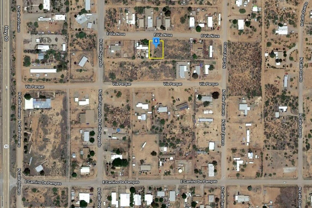 0.18 Acre Huachuca City, Cochise County, AZ (Power & Water) — Landspot