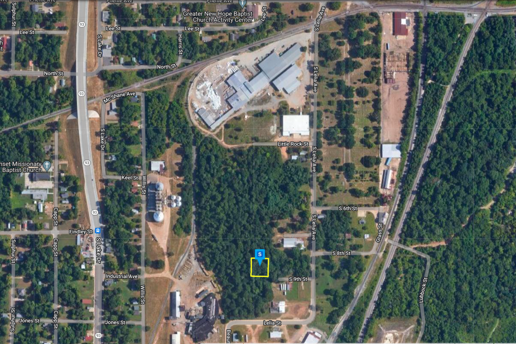 0.45 Acre Texarkana, Bowie County, TX (Commercial Lot & Water)